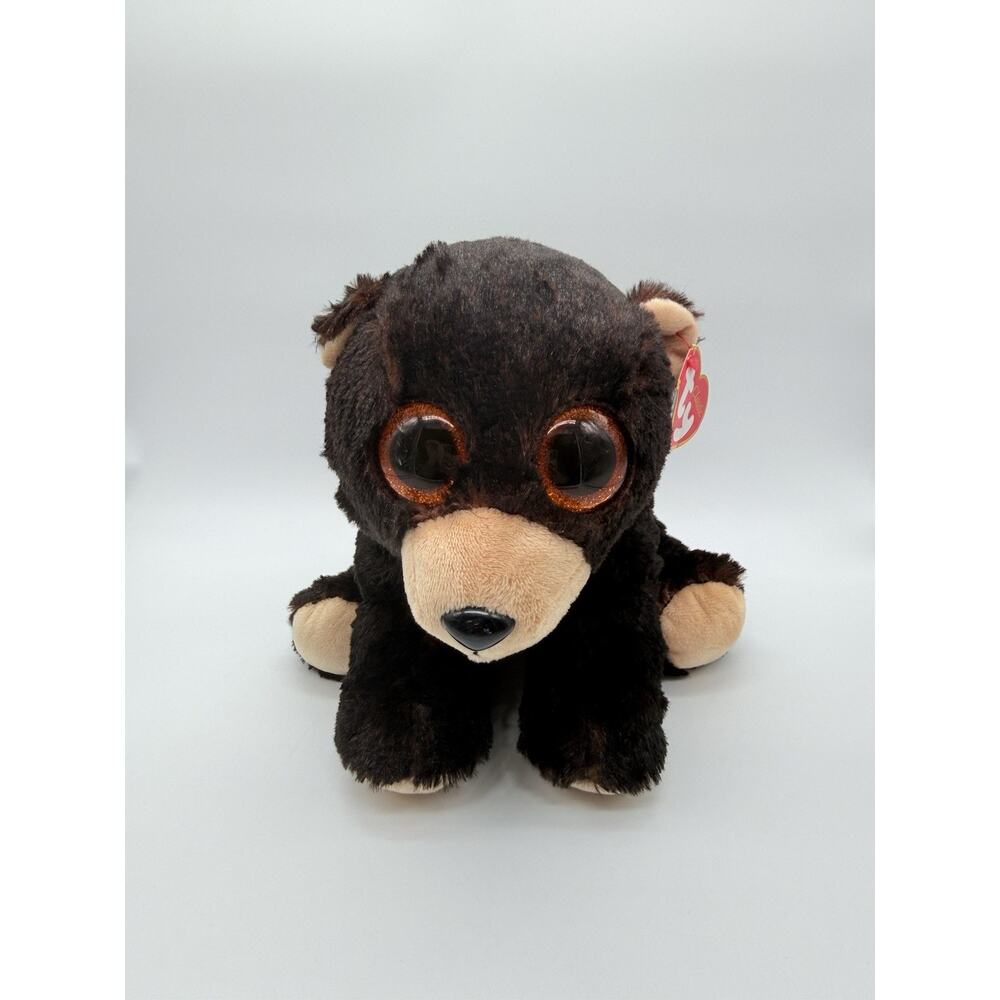TY Classic Plush KODI the Black Brown Bear Plush Stuffed Animal Toy 8.5" 2022
